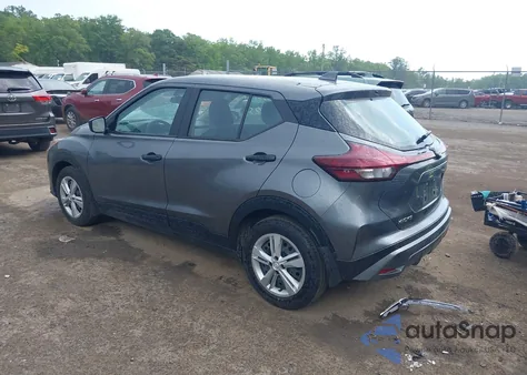2024 Nissan Kicks S Xtronic Cvt из США, поврежденный, VIN 3N1CP5BV3RL572469